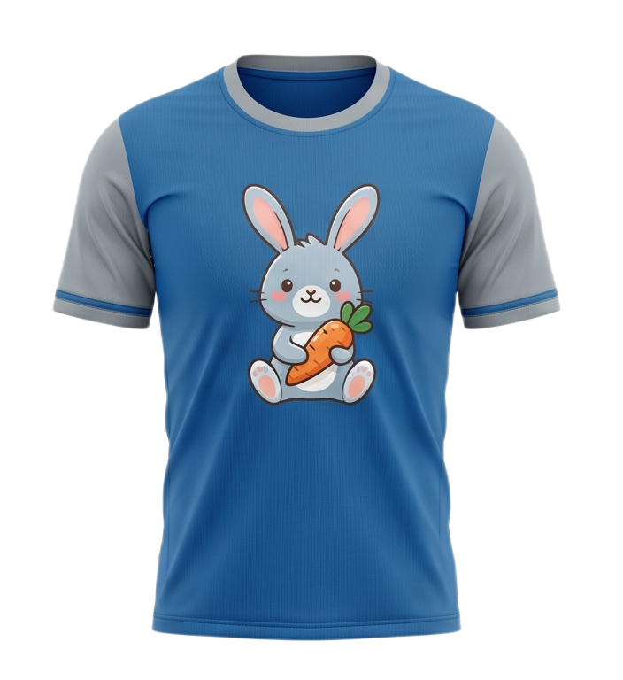 Kid's Jersey Carbon Mesh Rival Shirt - Cyan