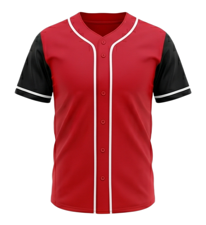 Man's Jersey Glide Weave Club Shirt - Red